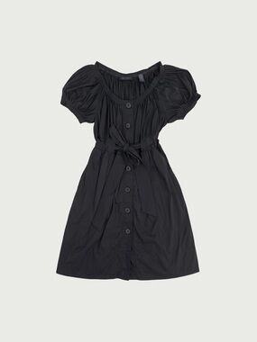 Context Button Front Dress